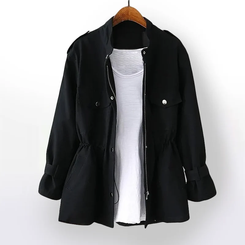 Heidi-Mode | Leichte Sommerjacke Damen Schwarz - Image 2