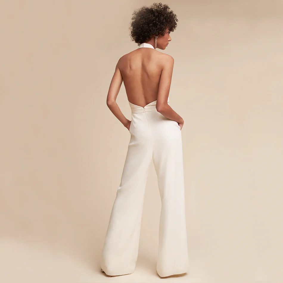 Heidi-Mode | Luftig-Leichter Lang-Jumpsuit mit Weiter Hose - Image 2