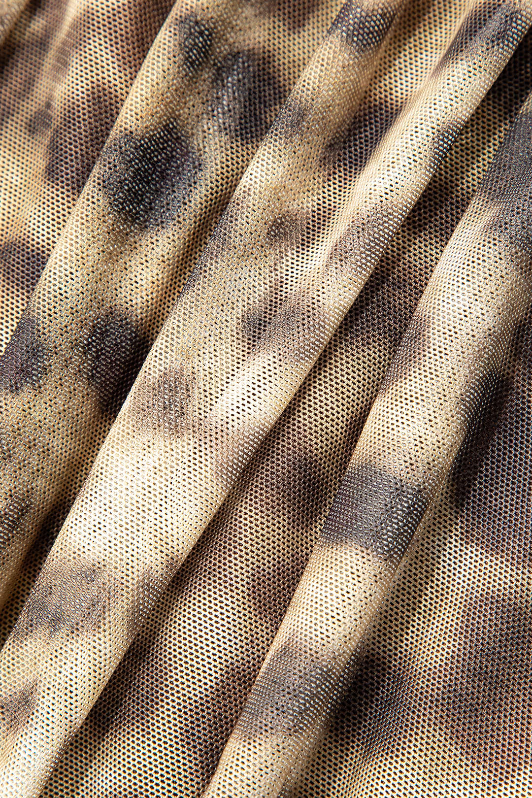 Neckholder-Top aus Netzstoff mit Leopardenmuster - Image 4