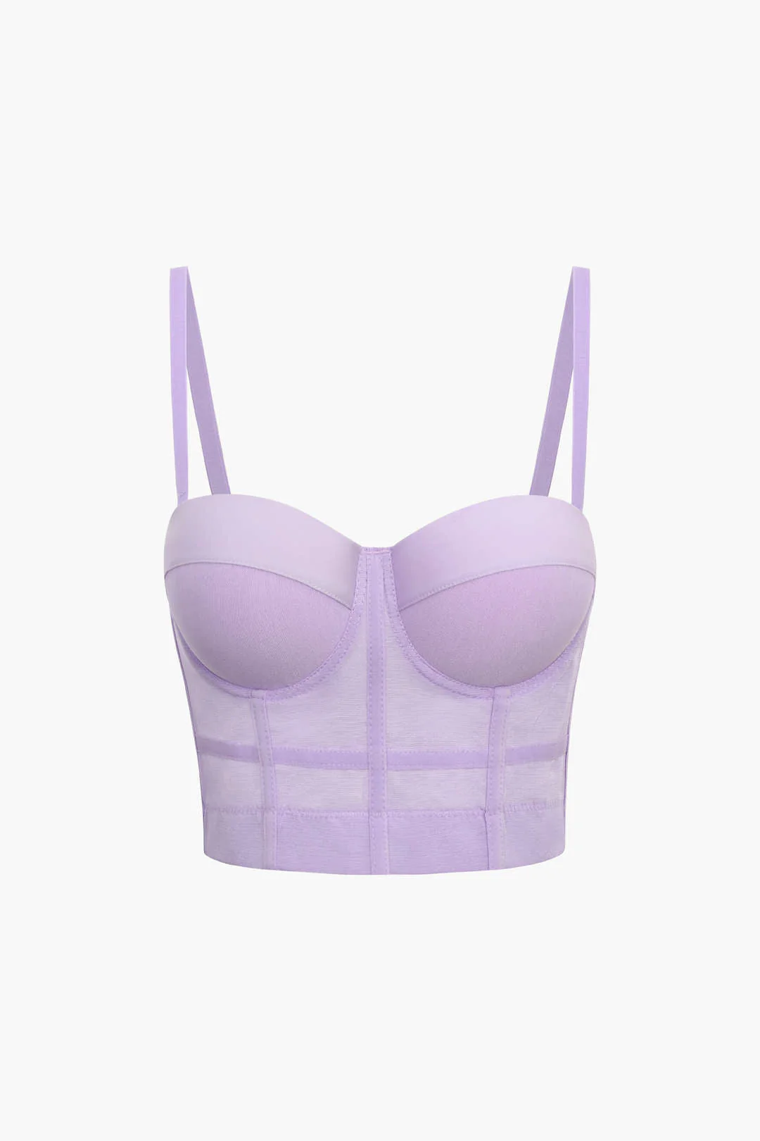 Bustier-Oberteil aus Netzstoff mit Bügeln - Image 11
