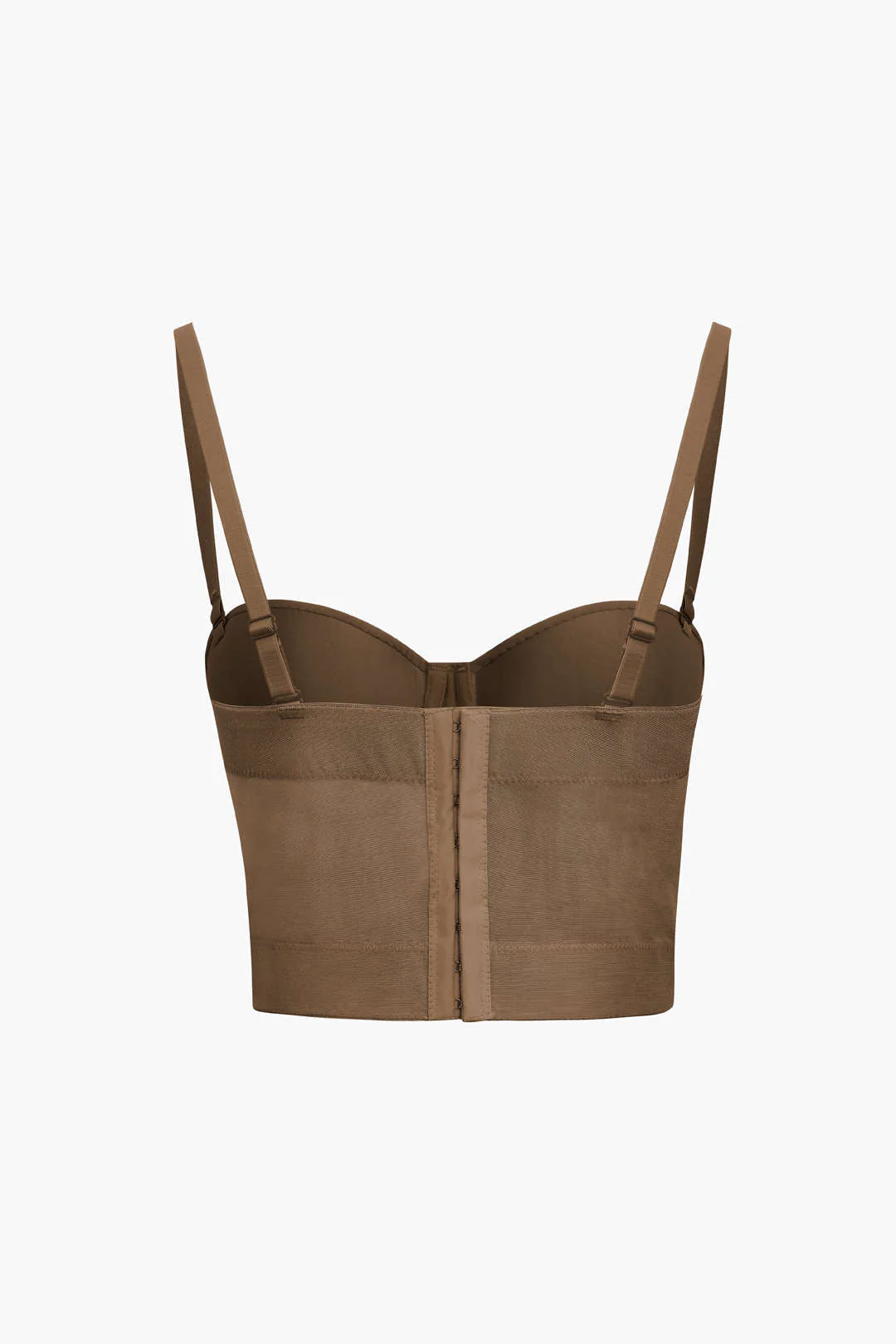 Bustier-Oberteil aus Netzstoff mit Bügeln - Image 2