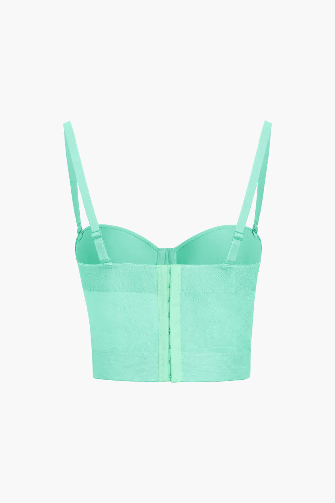 Bustier-Oberteil aus Netzstoff mit Bügeln - Image 4