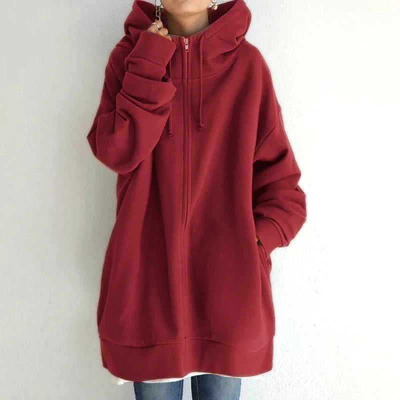 Heidi-Mode | Bequemer Oversize-Winterhoodie Cassandra - Image 3