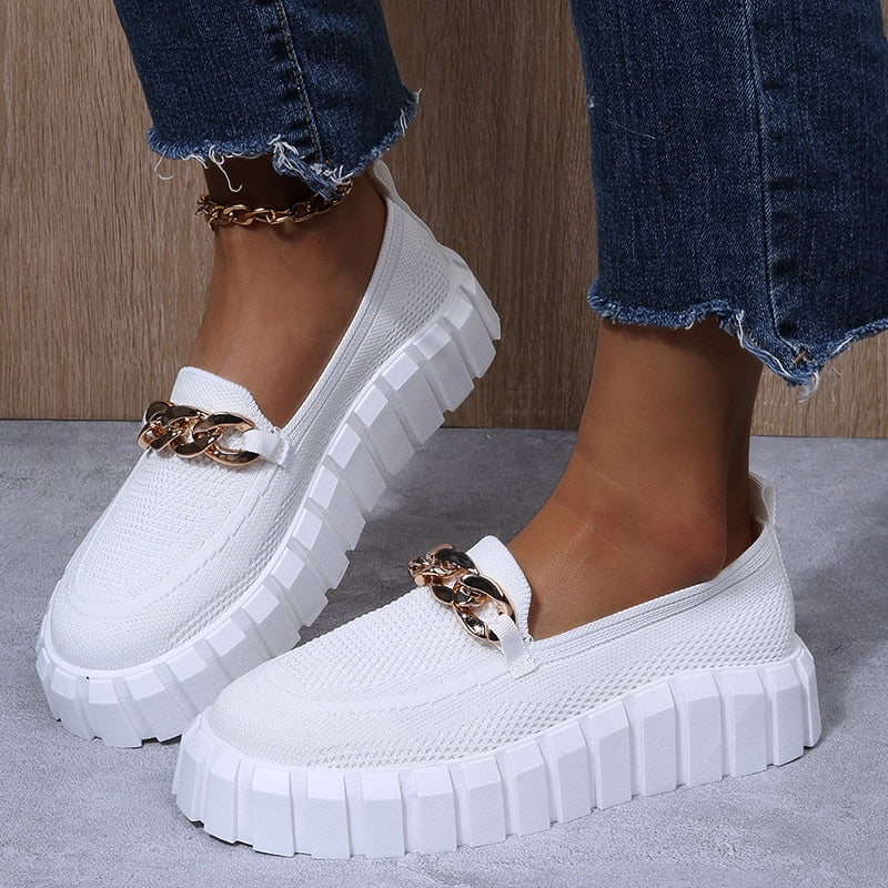 Modische orthopädische Damenschuhe mit Plateausohle - Image 5