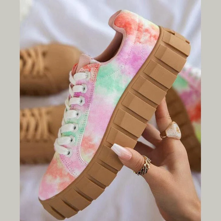 Modische orthopädische Damenschuhe mit Plateausohle - Image 6