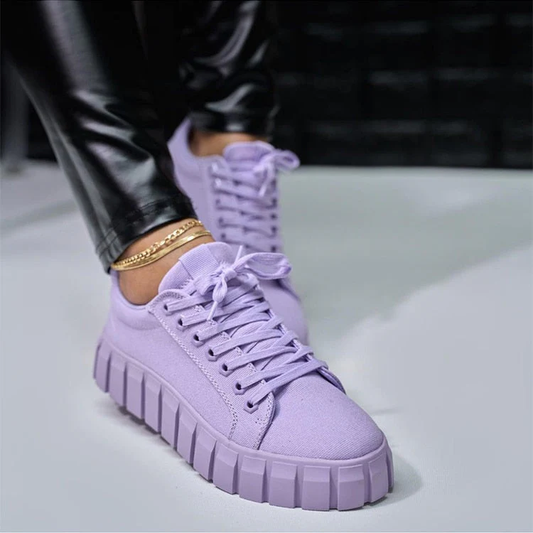 Modische orthopädische Damenschuhe mit Plateausohle - Image 7