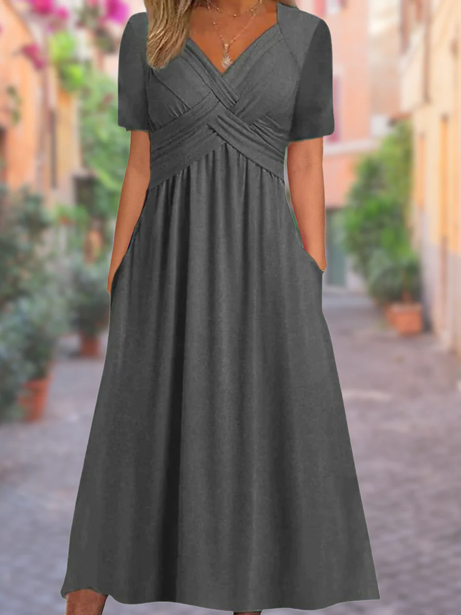 Heidi-Mode | Neck Summer Dress
