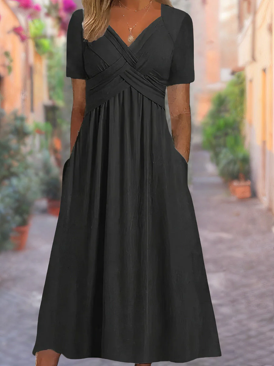 Heidi-Mode | Neck Summer Dress - Image 5