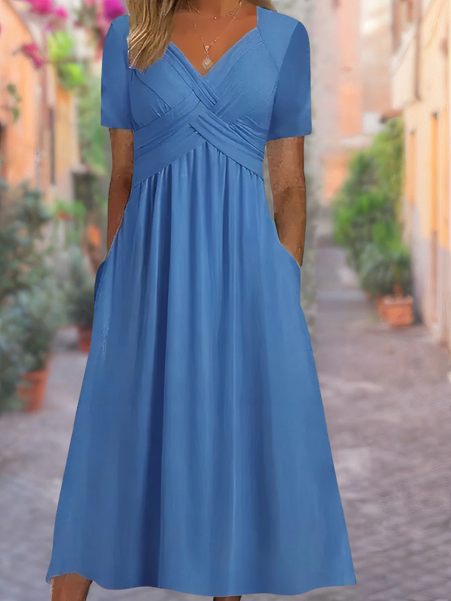 Heidi-Mode | Neck Summer Dress - Image 6