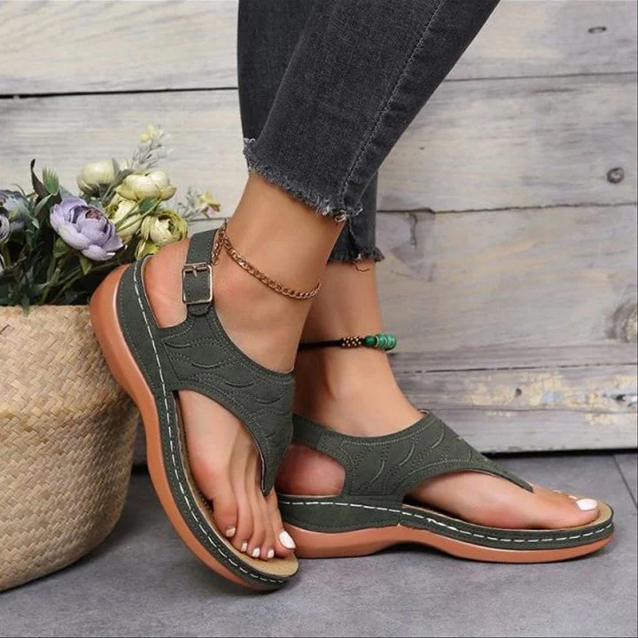 Heidi-Mode | Orthopädische Soman-Strandflip-Flops für Komfort - Image 2