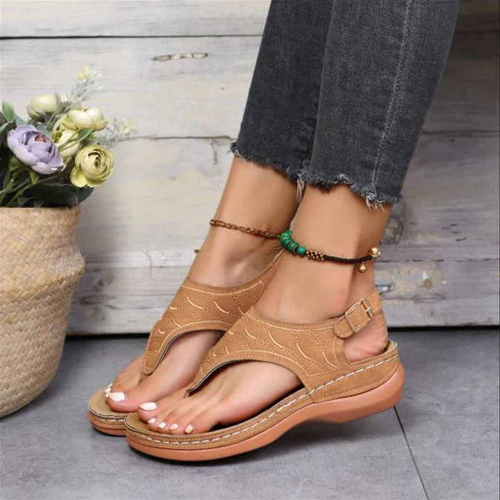 Heidi-Mode | Orthopädische Soman-Strandflip-Flops für Komfort - Image 4