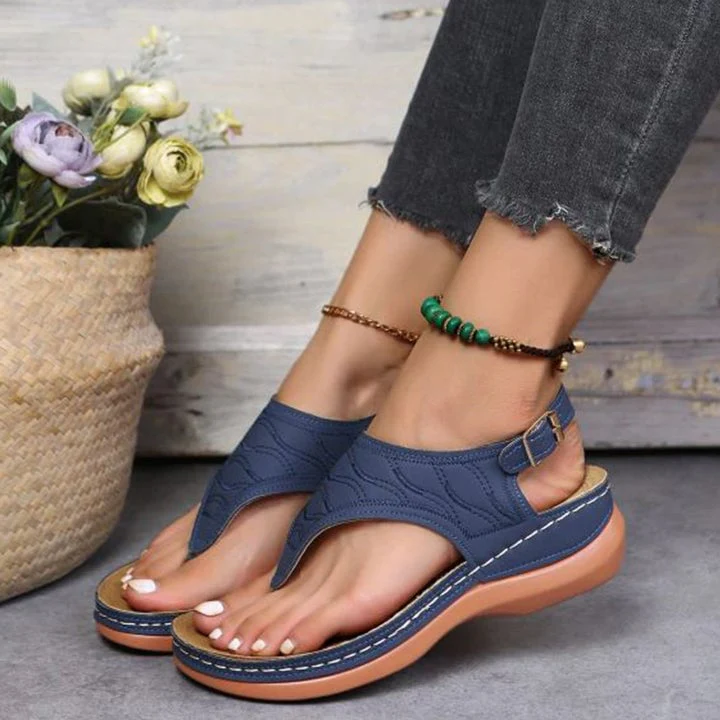 Heidi-Mode | Orthopädische Soman-Strandflip-Flops für Komfort - Image 5