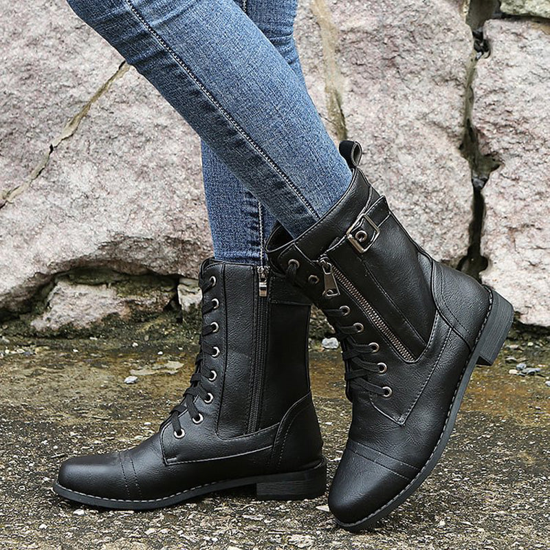 Heidi-Mode | Orthopädische Stiefeletten mit seitlichem Reißverschluss - Image 10