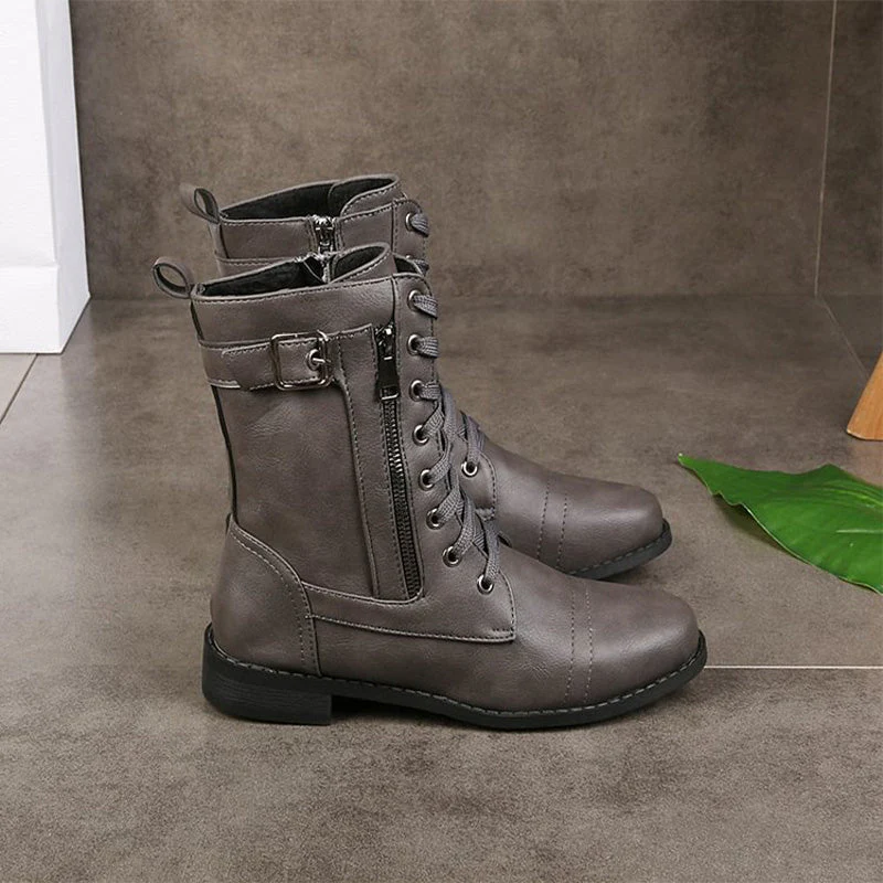 Heidi-Mode | Orthopädische Stiefeletten mit seitlichem Reißverschluss - Image 11