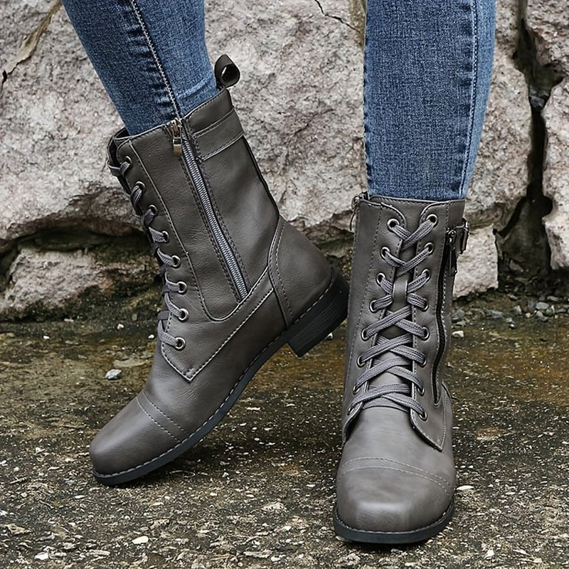 Heidi-Mode | Orthopädische Stiefeletten mit seitlichem Reißverschluss - Image 13