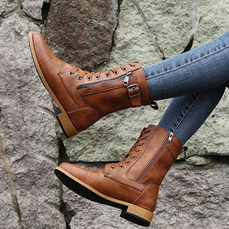 Heidi-Mode | Orthopädische Stiefeletten mit seitlichem Reißverschluss - Image 15