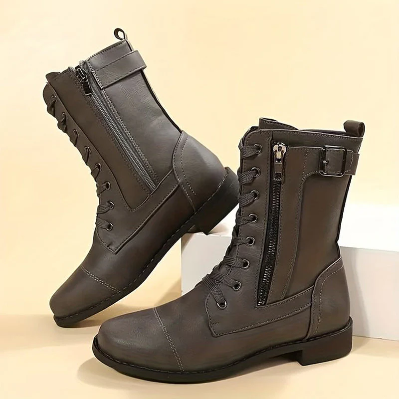 Heidi-Mode | Orthopädische Stiefeletten mit seitlichem Reißverschluss - Image 19