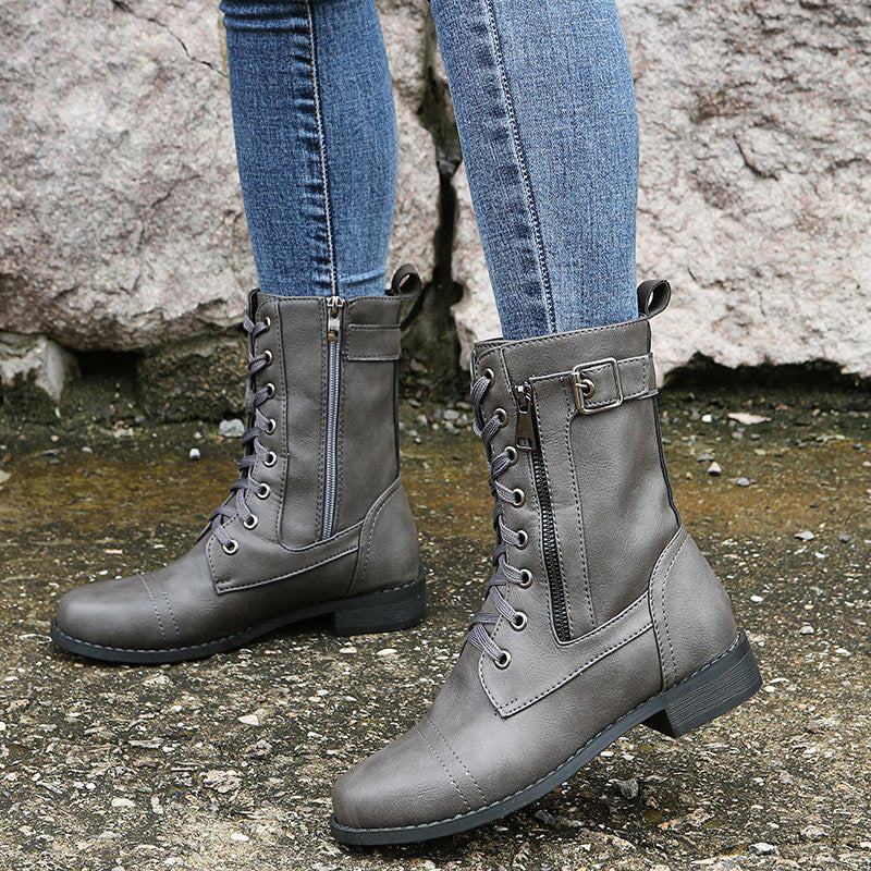 Heidi-Mode | Orthopädische Stiefeletten mit seitlichem Reißverschluss - Image 3