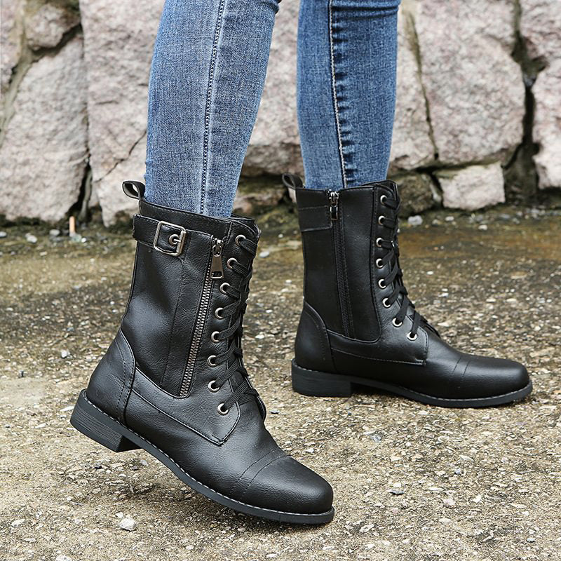 Heidi-Mode | Orthopädische Stiefeletten mit seitlichem Reißverschluss - Image 4