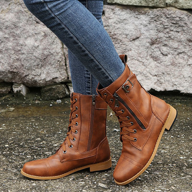 Heidi-Mode | Orthopädische Stiefeletten mit seitlichem Reißverschluss - Image 8