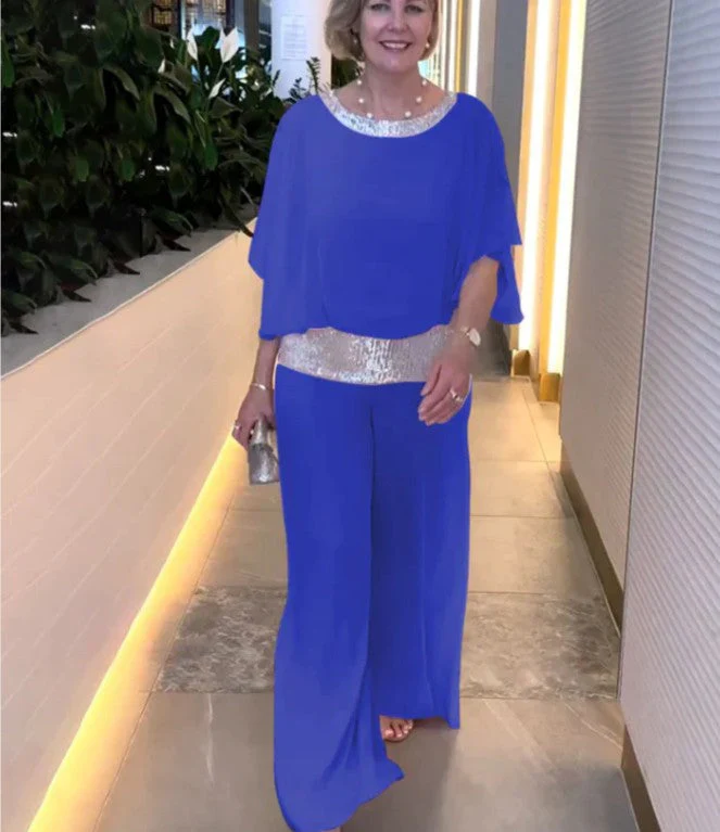 Schimmernder, stilvoller Pailletten-Jumpsuit - Image 8