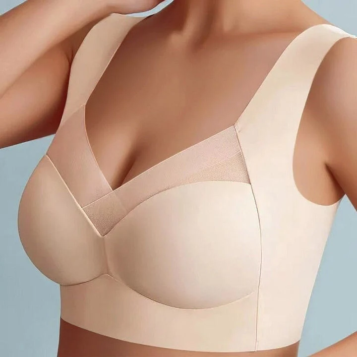 Nahtloser, ergonomischer Damen-Soft-BH aus Seide - Image 10
