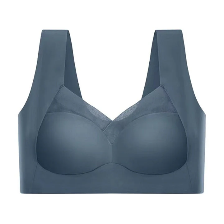 Nahtloser, ergonomischer Damen-Soft-BH aus Seide - Image 2