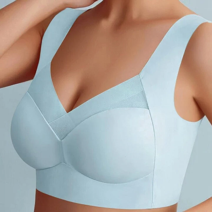Nahtloser, ergonomischer Damen-Soft-BH aus Seide - Image 8