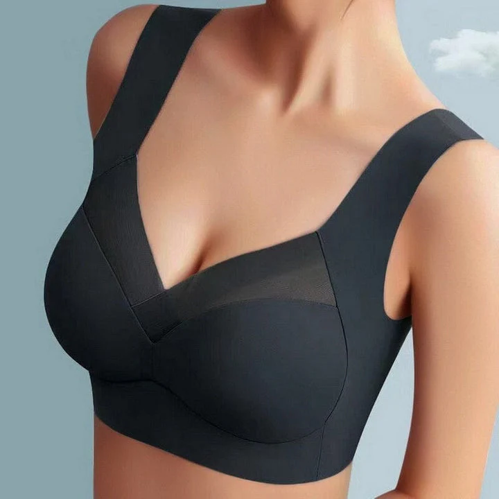 Nahtloser, ergonomischer Damen-Soft-BH aus Seide - Image 9