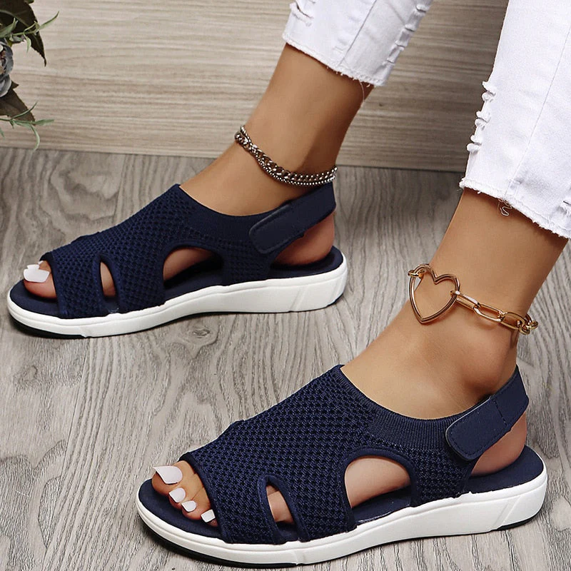Weiche orthopädische Sommersandalen für Damen - Image 3