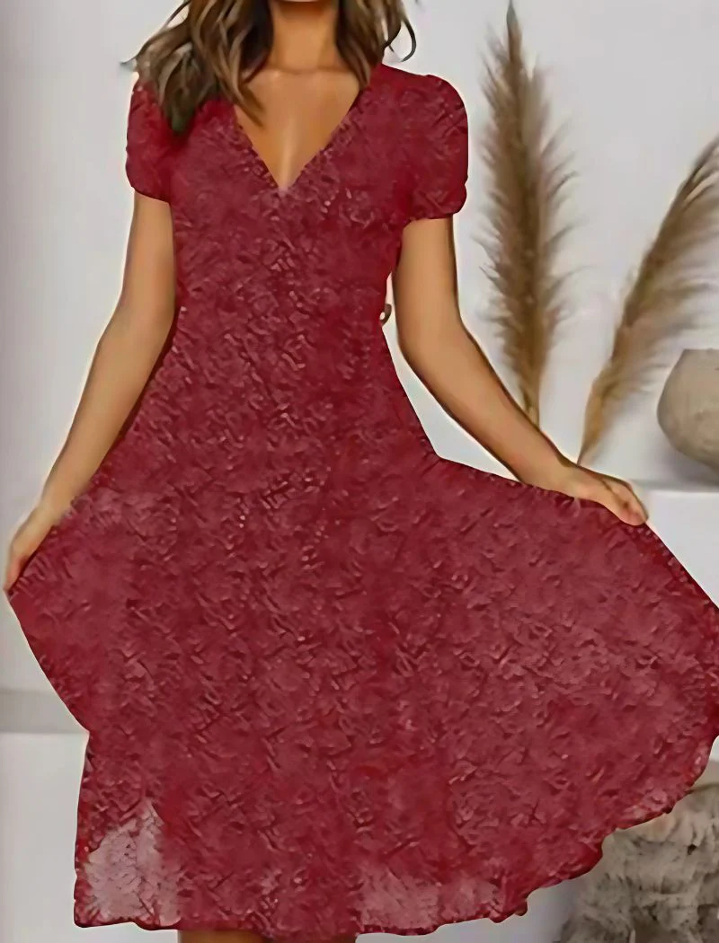 Heidi-Mode | Sommerkleid für Frauen mit Schwingendem Saum - Image 3