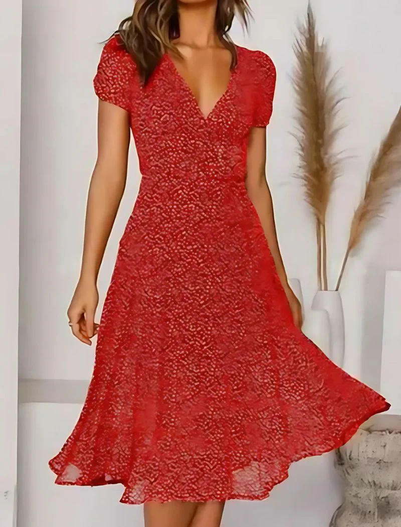 Heidi-Mode | Sommerkleid für Frauen mit Schwingendem Saum - Image 6