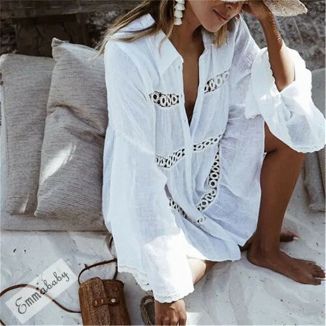Spitzen-Strandkleid als Überwurf - Image 5