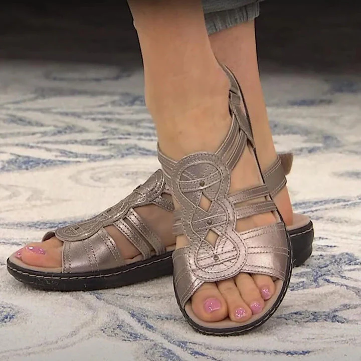 Heidi-Mode | Stilvolle Ergonomische Sandalen mit Fußgewölbeunterstützung - Image 10