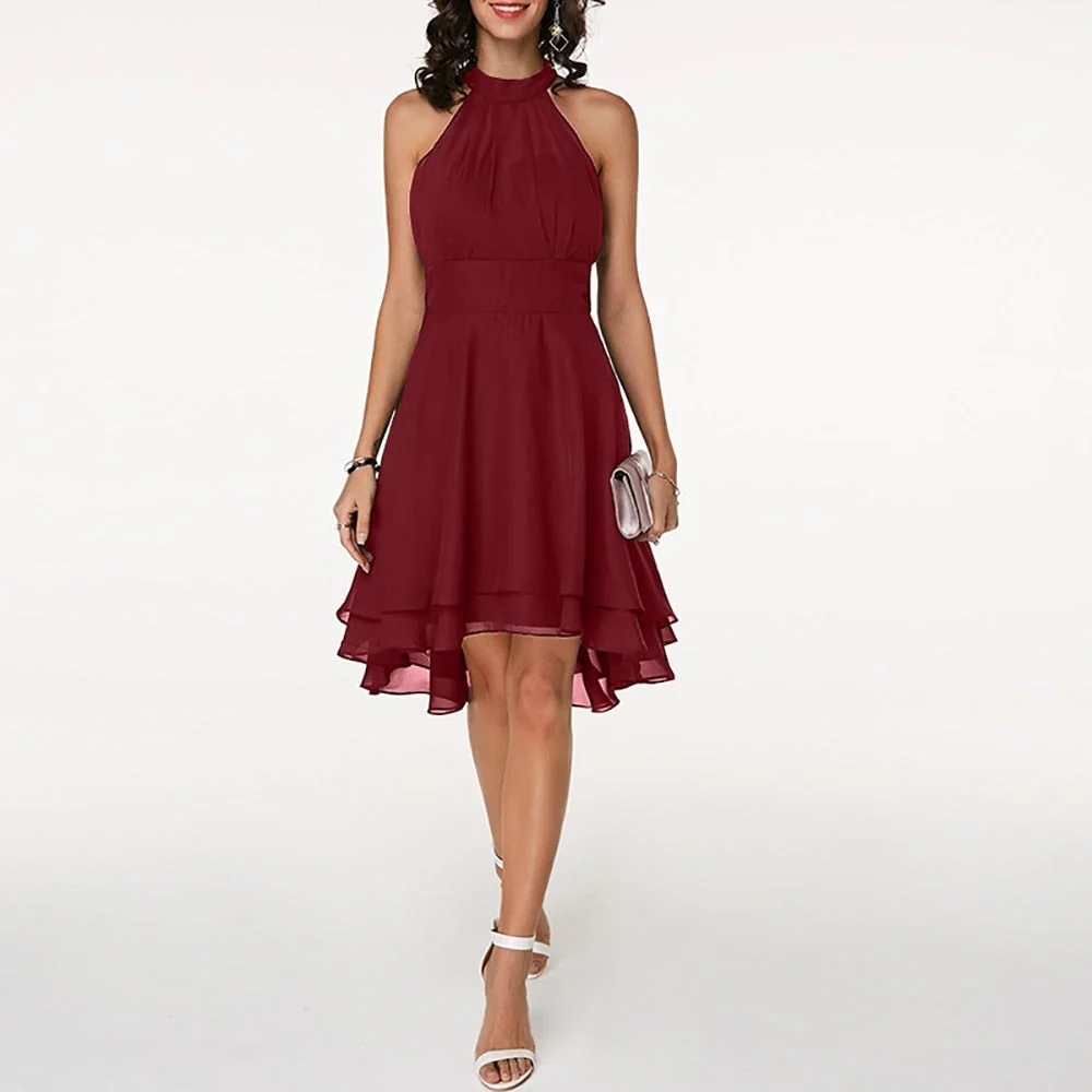Heidi-Mode | Damen Kleid mit Rüschen Neckholder - Image 6