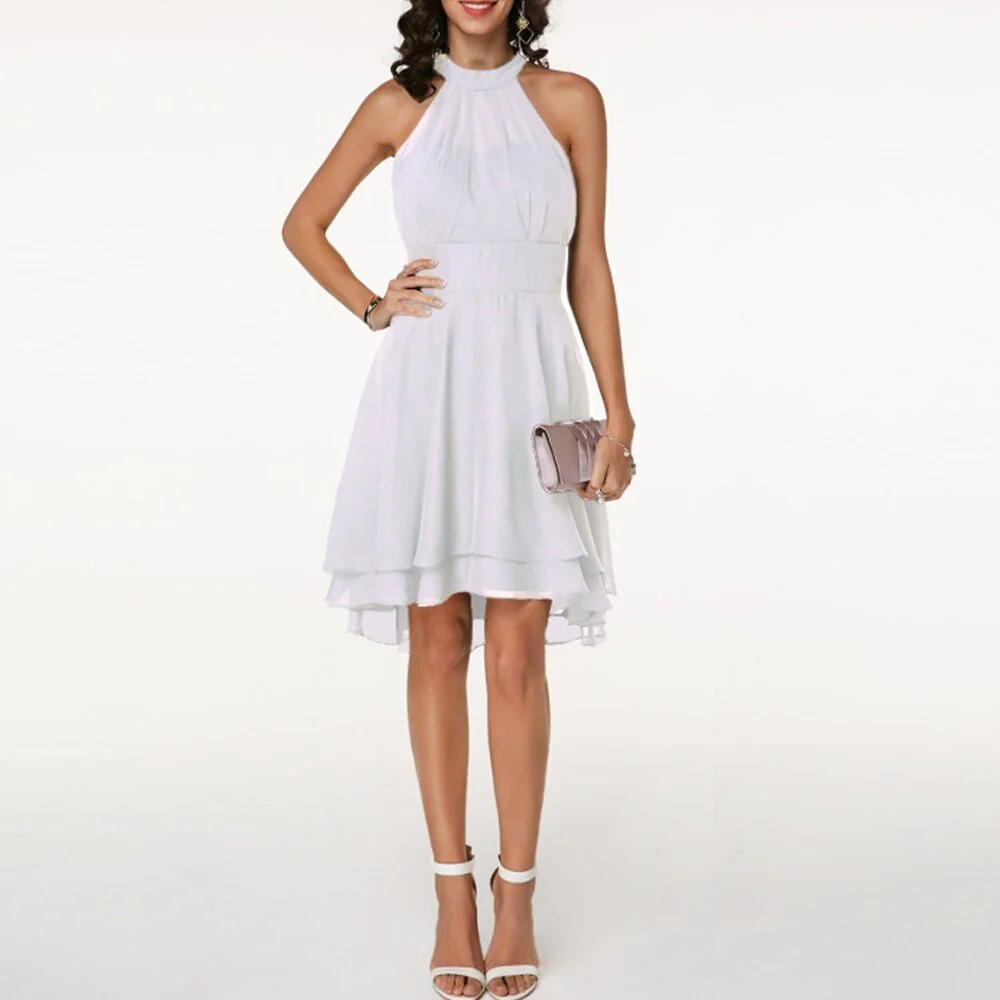 Heidi-Mode | Damen Kleid mit Rüschen Neckholder - Image 7