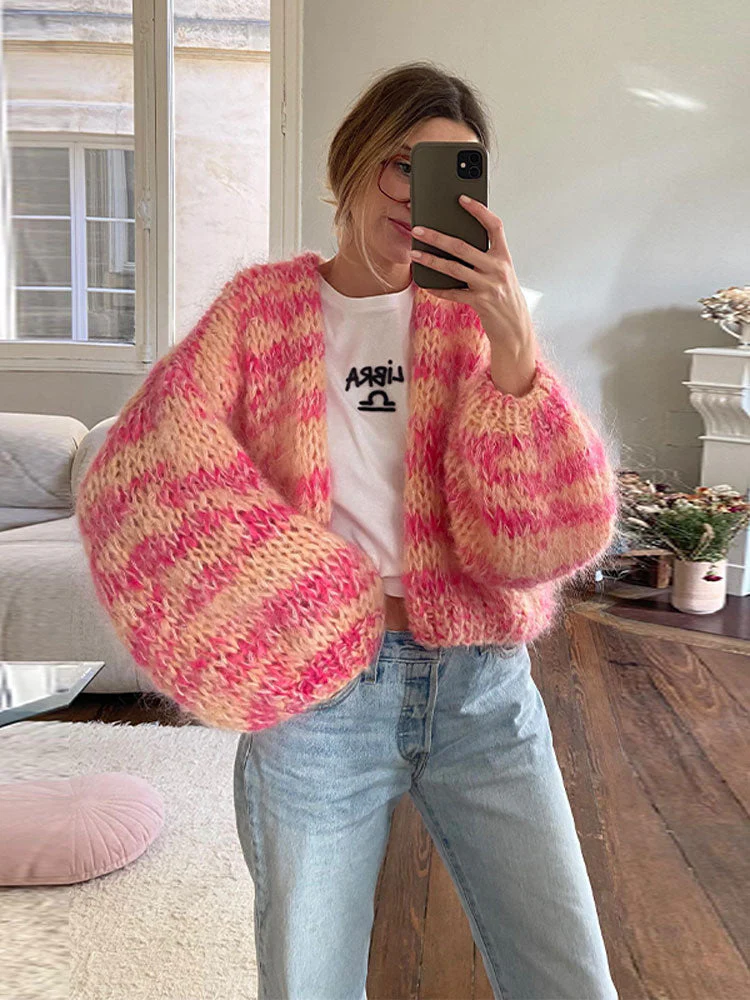 Heidi-Mode | Strickjacke Farbenfroh & Fröhlich - Image 9