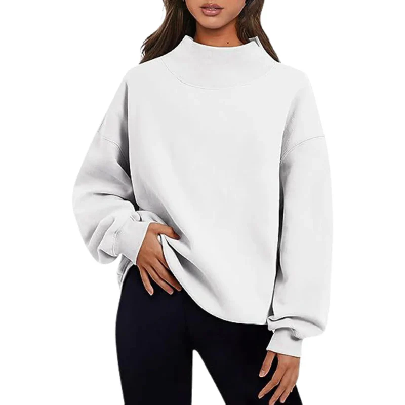 Heidi-Mode | Sweatshirt Locker Sitzender Damenpullover - Image 4