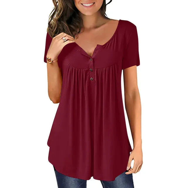 Trendige Bluse mit Knopfdetails - Image 2