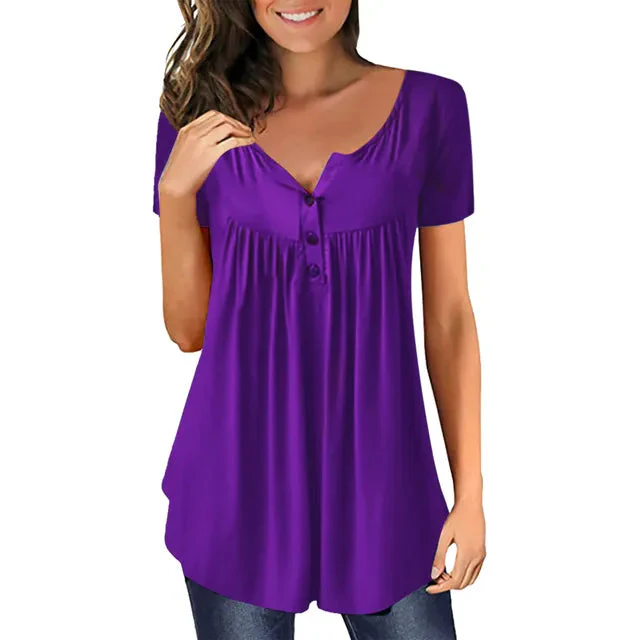 Trendige Bluse mit Knopfdetails - Image 4
