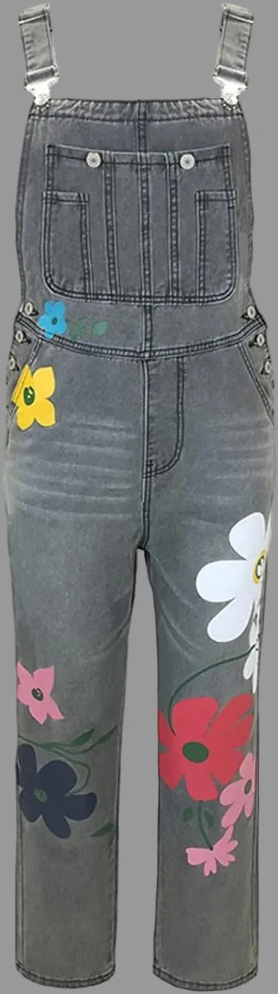 Heidi-Mode | Ärmelloser Denim-Overall - Image 2