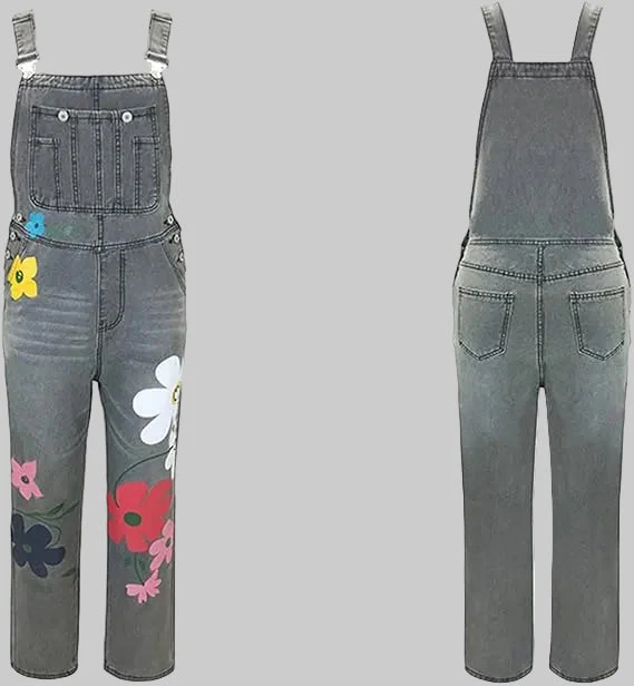 Heidi-Mode | Ärmelloser Denim-Overall - Image 3
