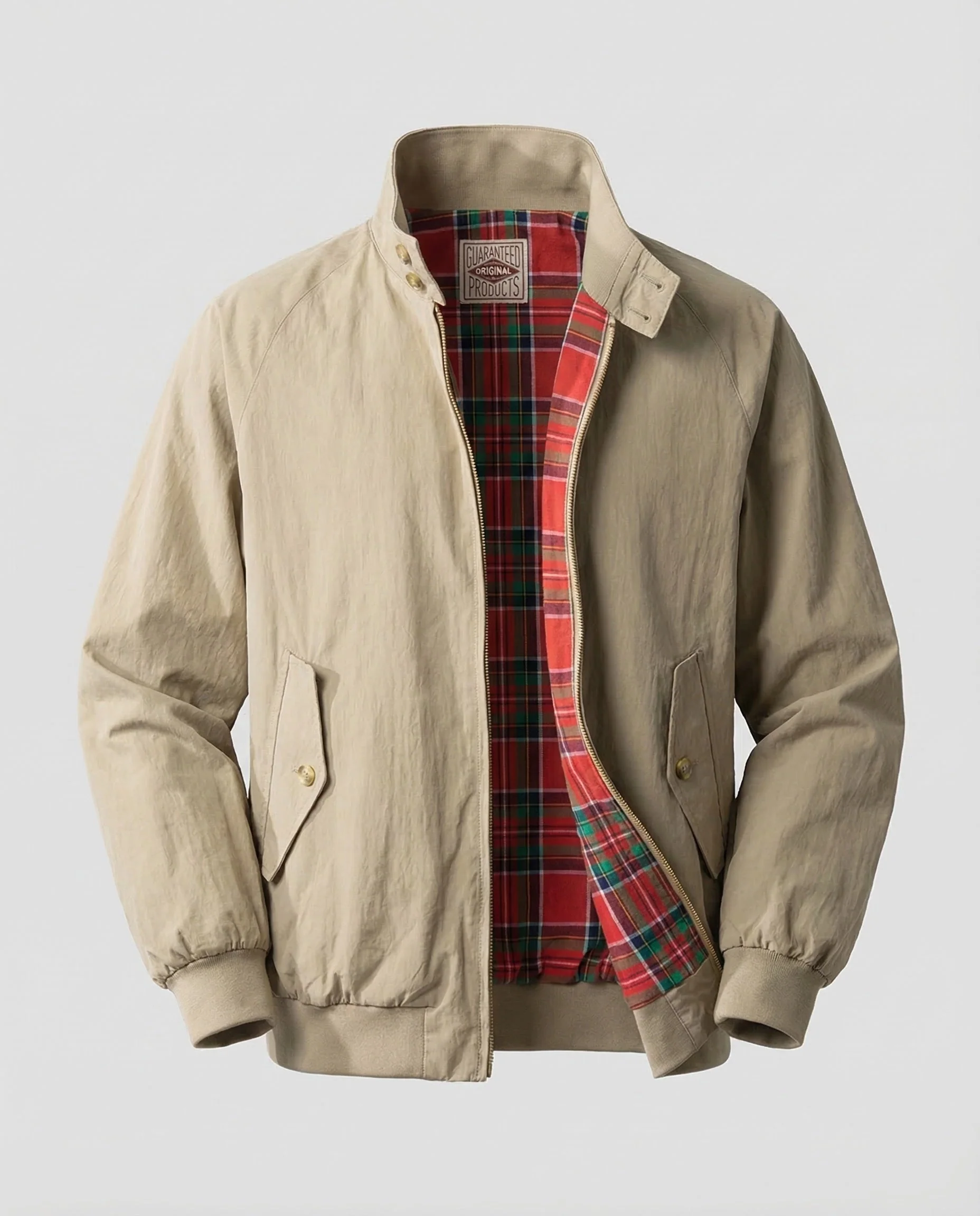 Herren Harrington Jacke Karo - Image 5