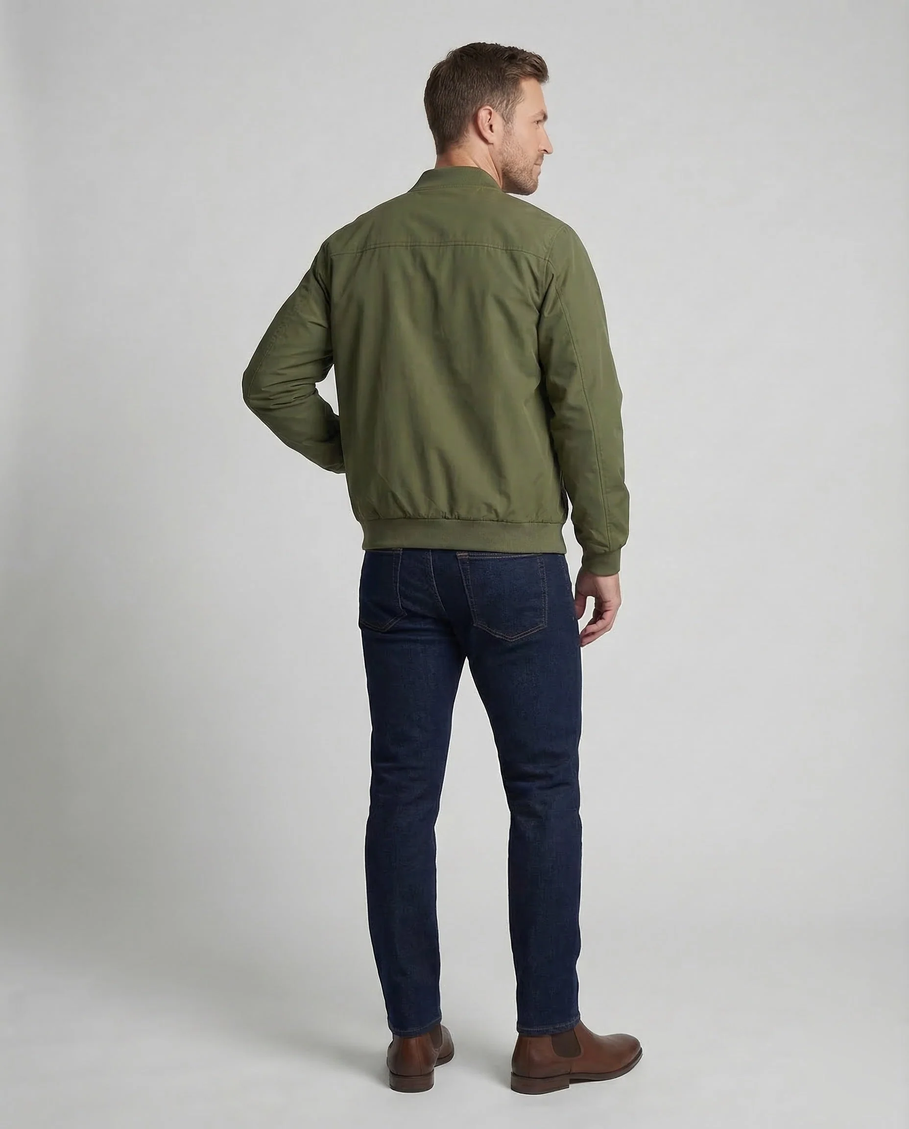 Herren Flight-Blouson Zweiwege-Reißverschluss - Image 4