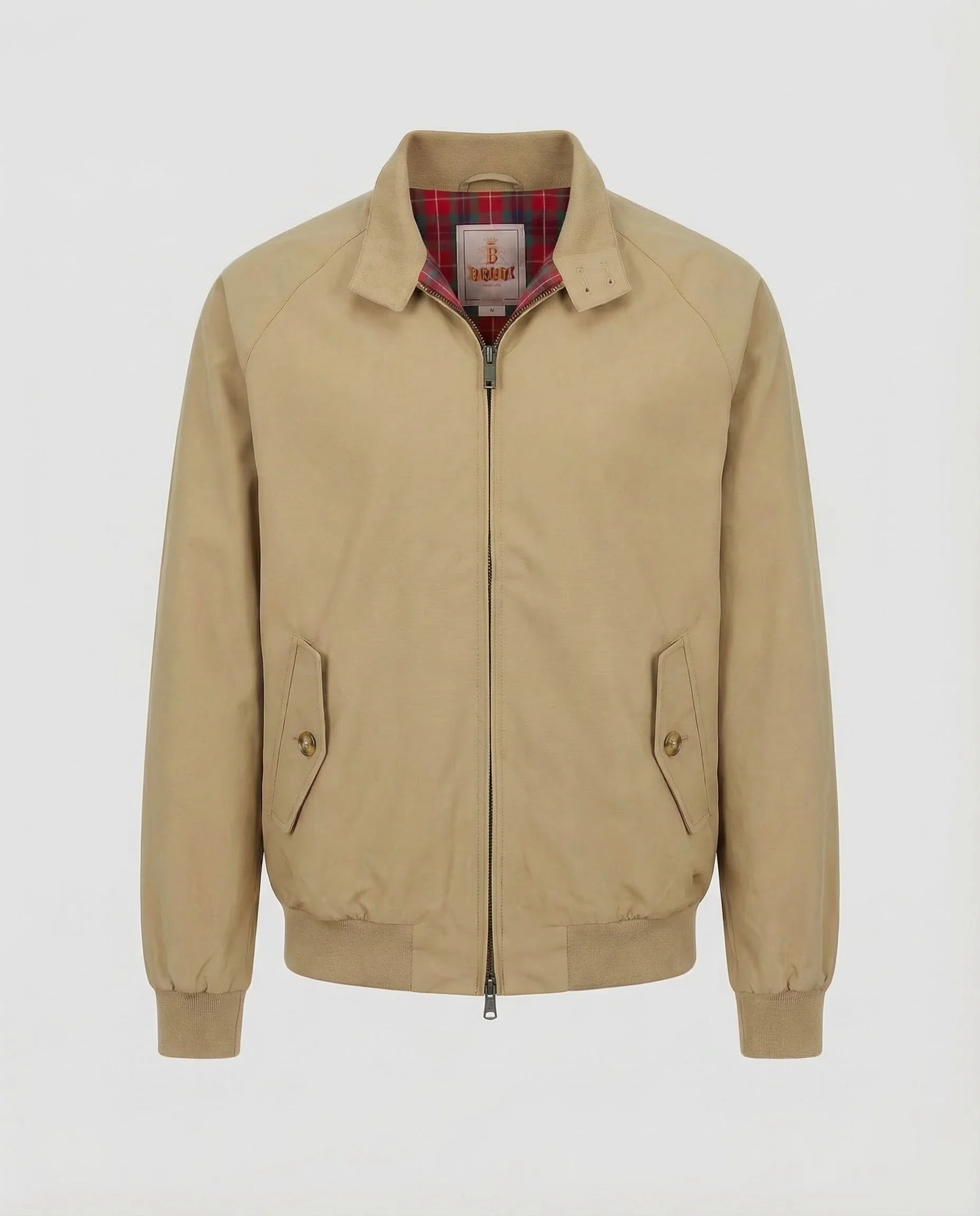Herren Retro-Blousonjacke Pattentaschen - Image 8